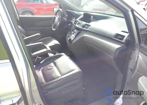 2013 Honda Odyssey Ex-L из США, поврежденный, VIN 5FNRL5H64DB086635